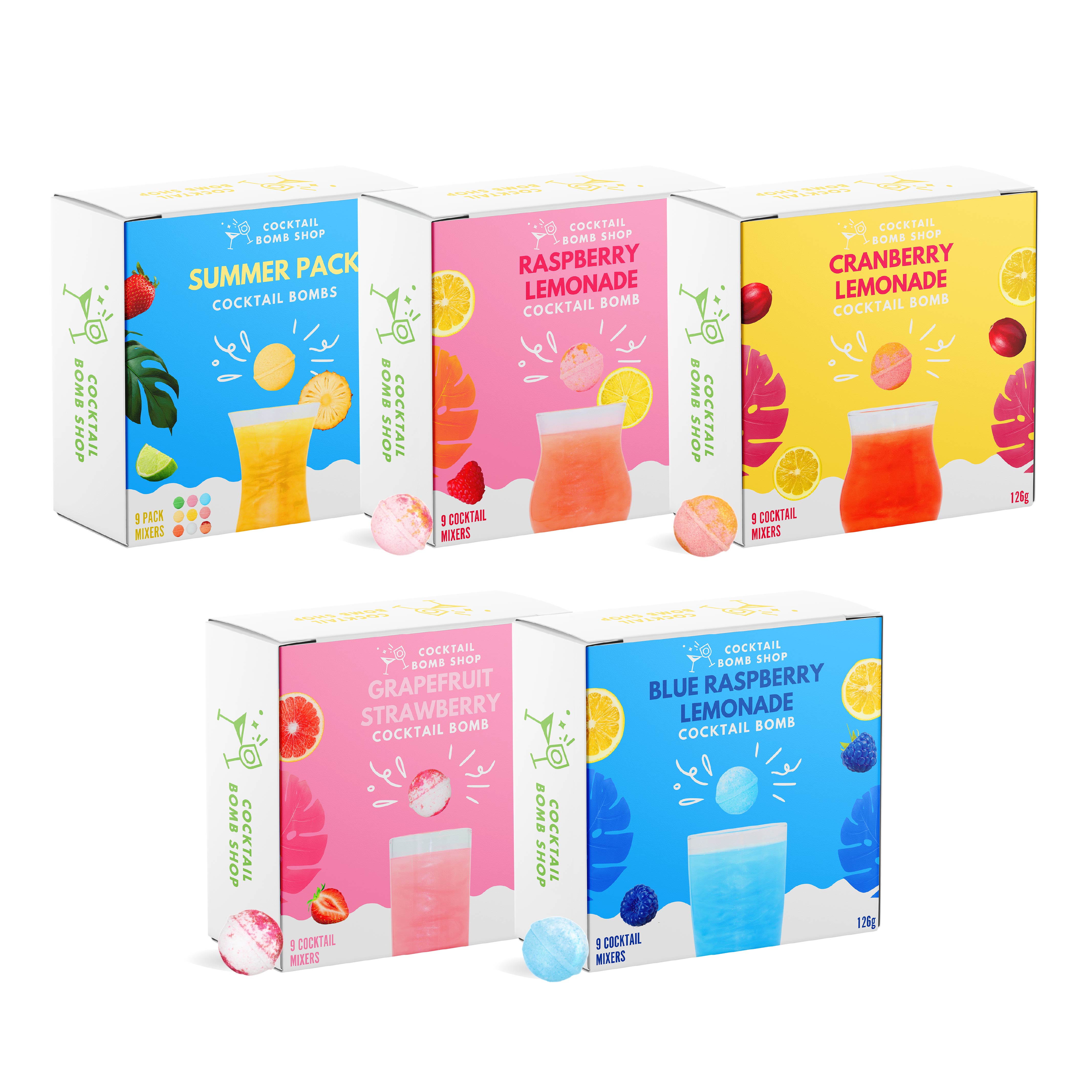 BEST SELLERS BUNDLE - COCKTAIL BOMBS