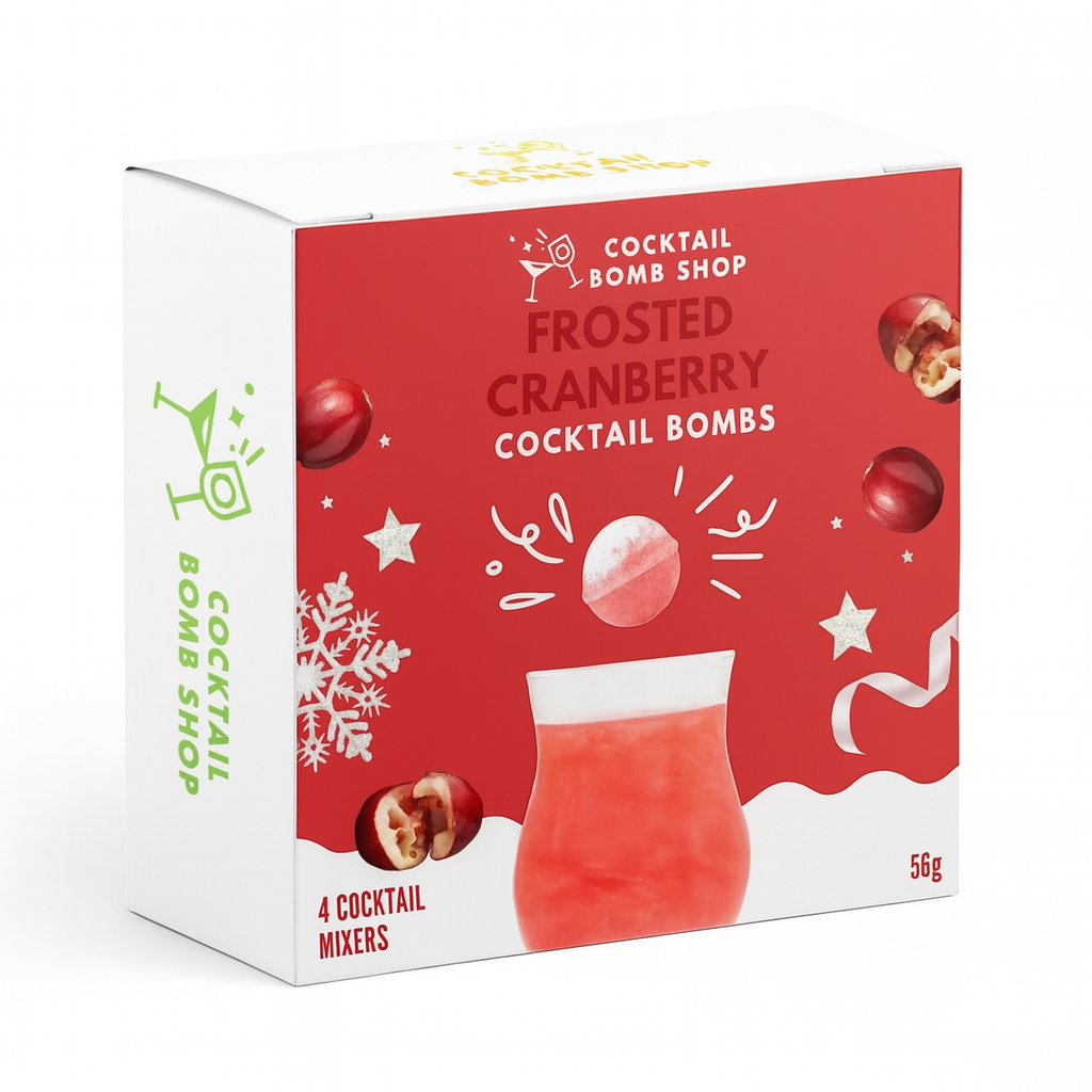 FROSTED CRANBERRY COCKTAIL BOMB
