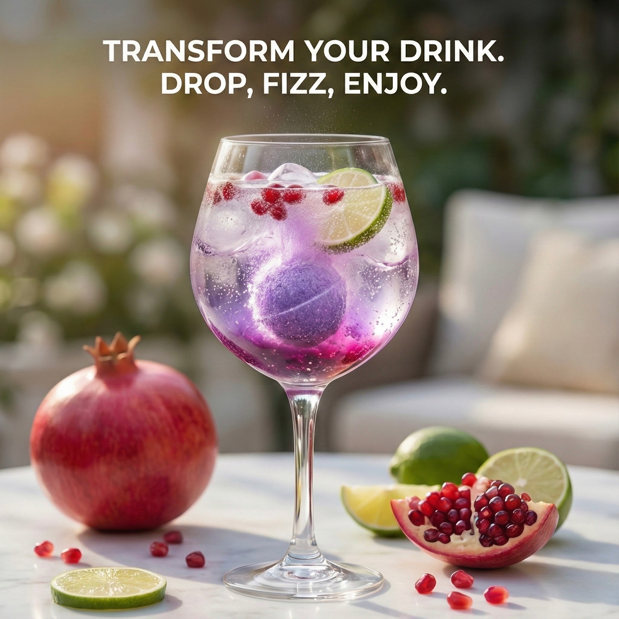 Lovely Spritzer Jar, 30 Cocktail Bombs