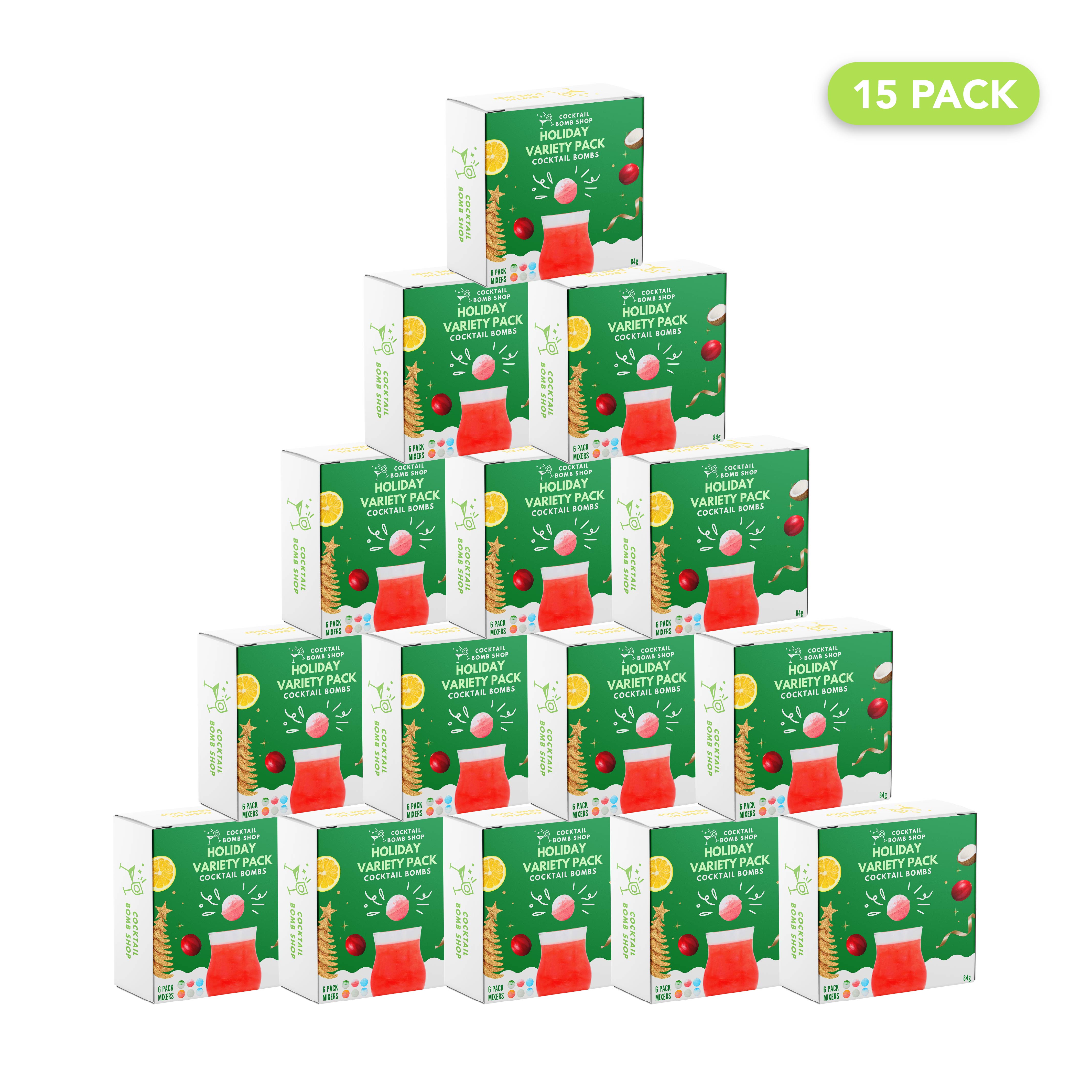 HOLIDAY VARIETY PACK BUNDLE (15 Boxes)