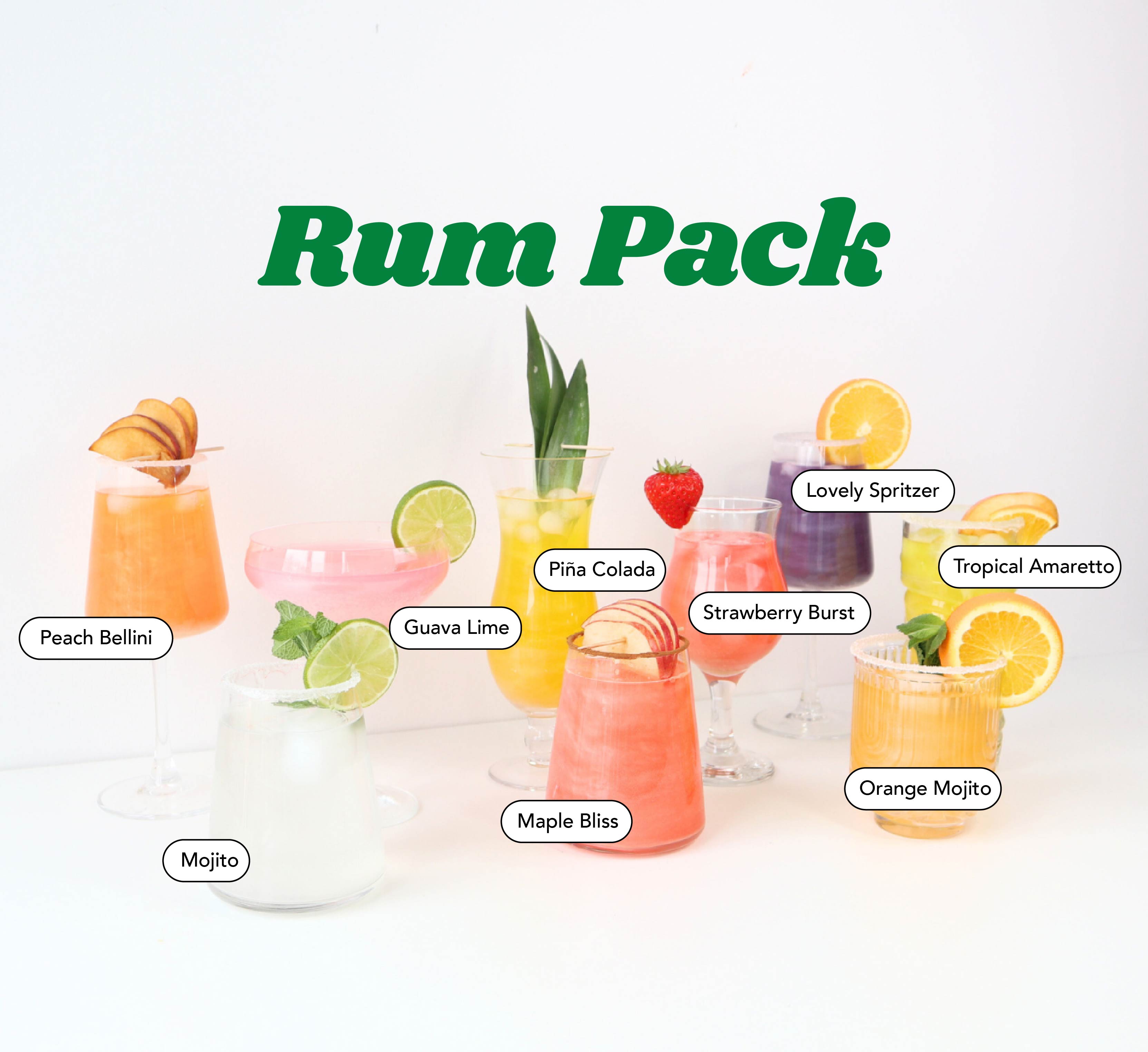 RUM PACK - COCKTAIL BOMBS