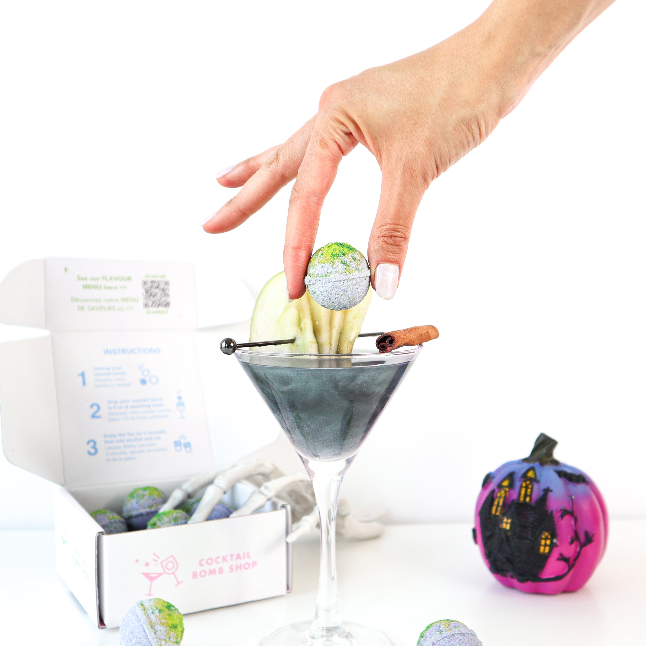 WICKED APPLE MARTINI - COCKTAIL BOMBS
